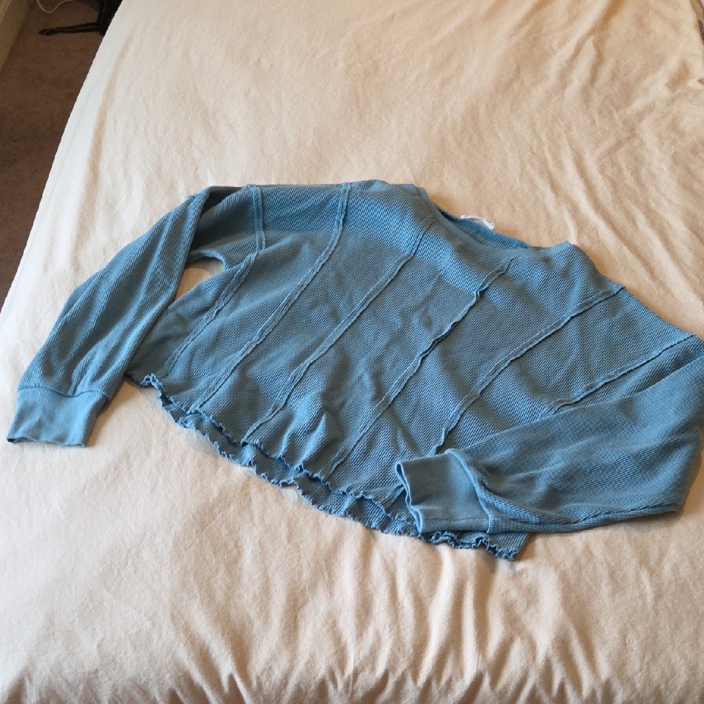 Teal Thermal Shirt